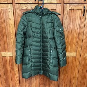 Eddie Bauer Womens large winter coat mossy green